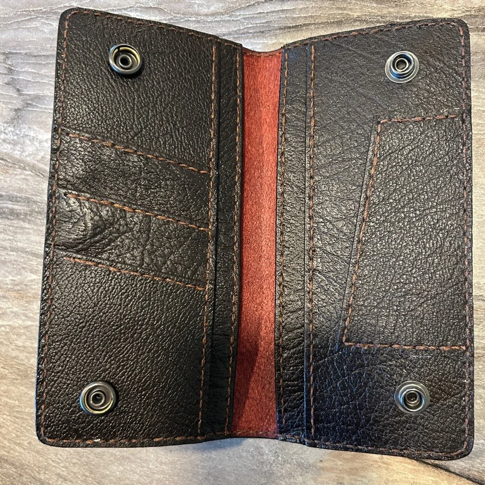 Native Brown Leather Wallet